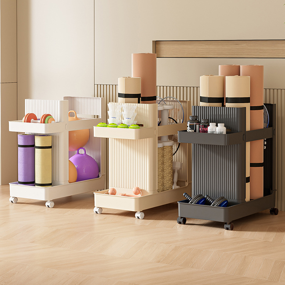 Sports Equipment Storage Rack - 바퀴가 달린 체육관 장비 홀더 피트니스