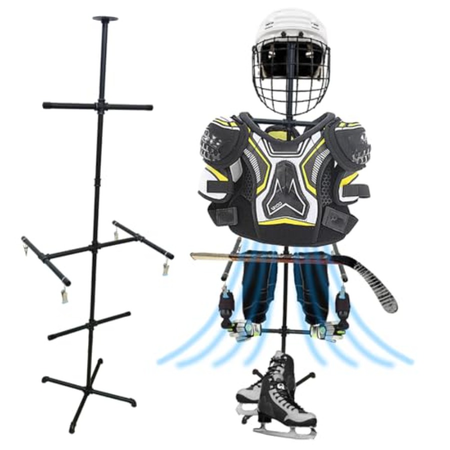 Sports Equipment Drying Rack - 하키 장비 건조대, 헤비 듀티 금속