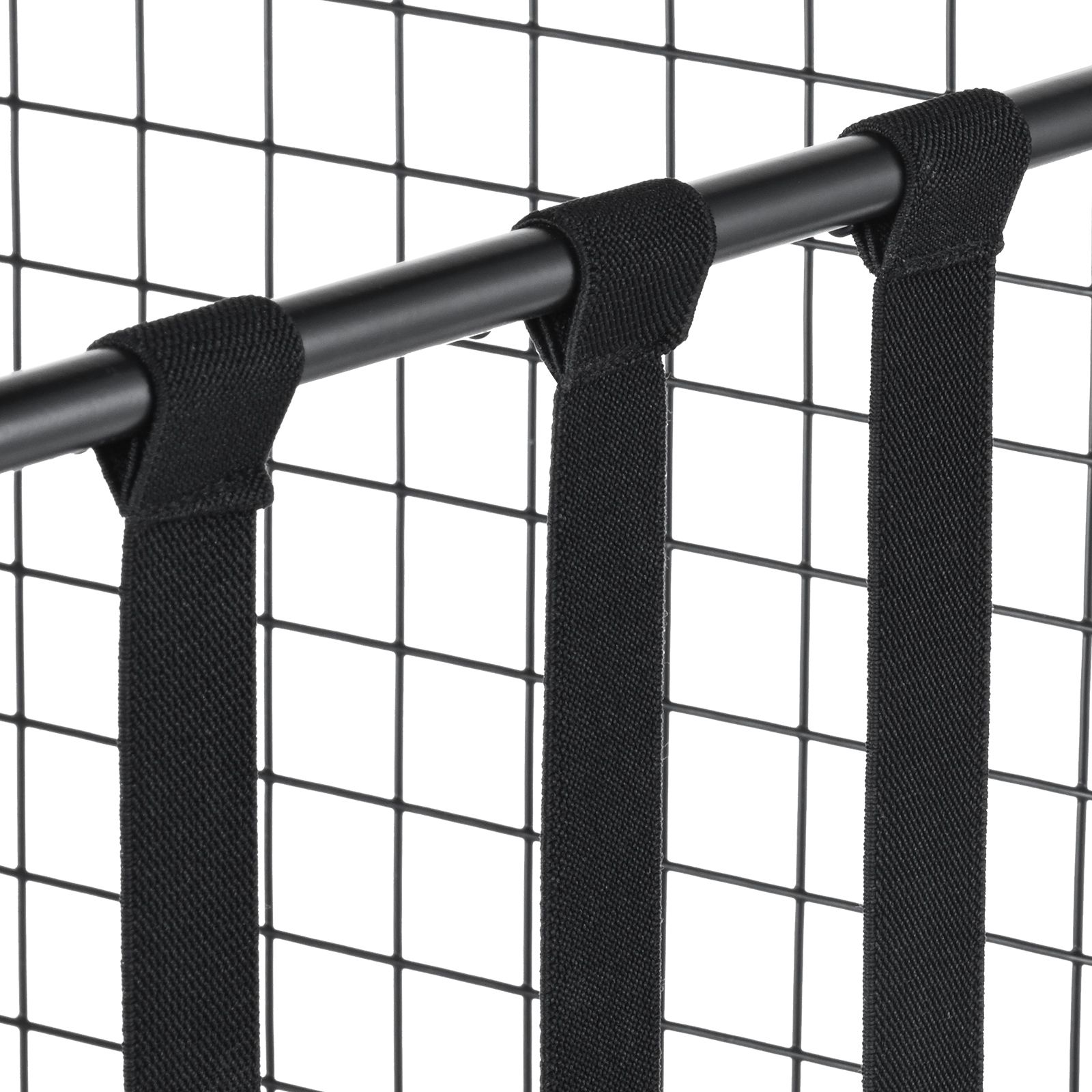 롤링 스포츠 공 보관 카트, 탄성 스트랩이 있는 잠금식 - Sports Equipment Storage Rack 리뷰 및 가격