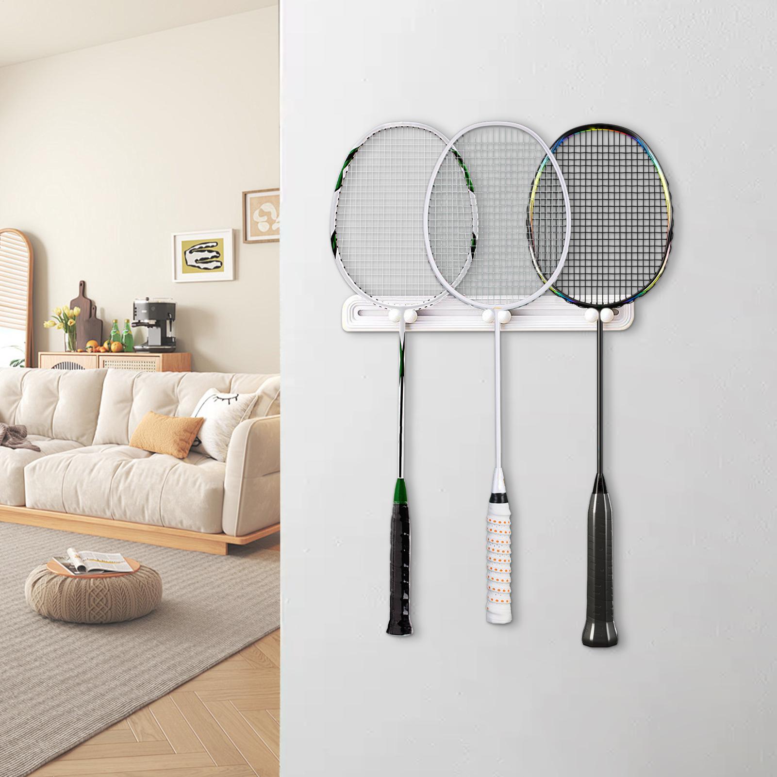 라켓 주최자 라켓 보관 랙 슬라이딩 후크 홈 뒷마당 매 - Sports Equipment Storage Rack 리뷰 및 가격