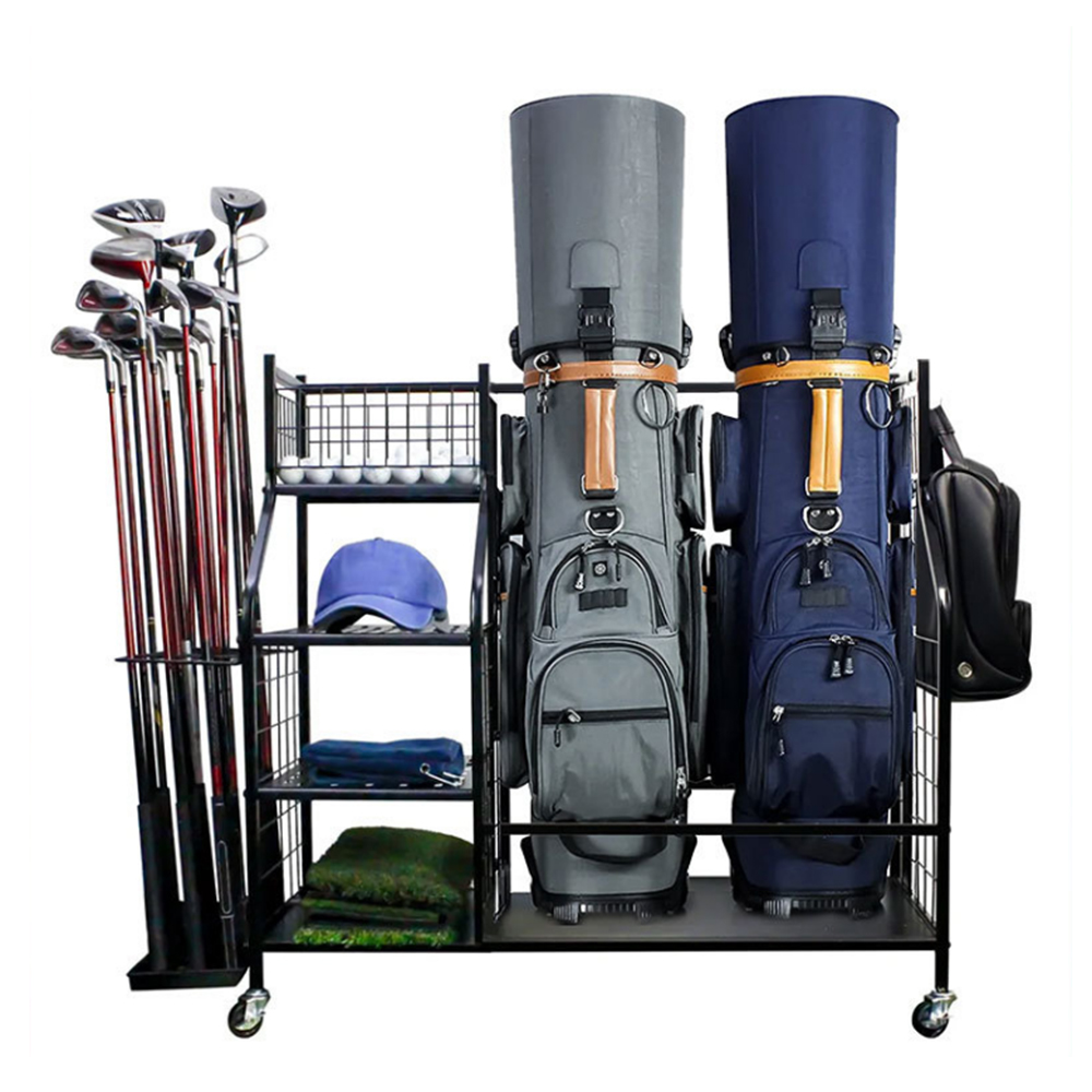 골프 가방 보관 차고 주최자 랙 2개의 스포츠 가방 및 - Sports Equipment Storage Rack 리뷰 및 가격