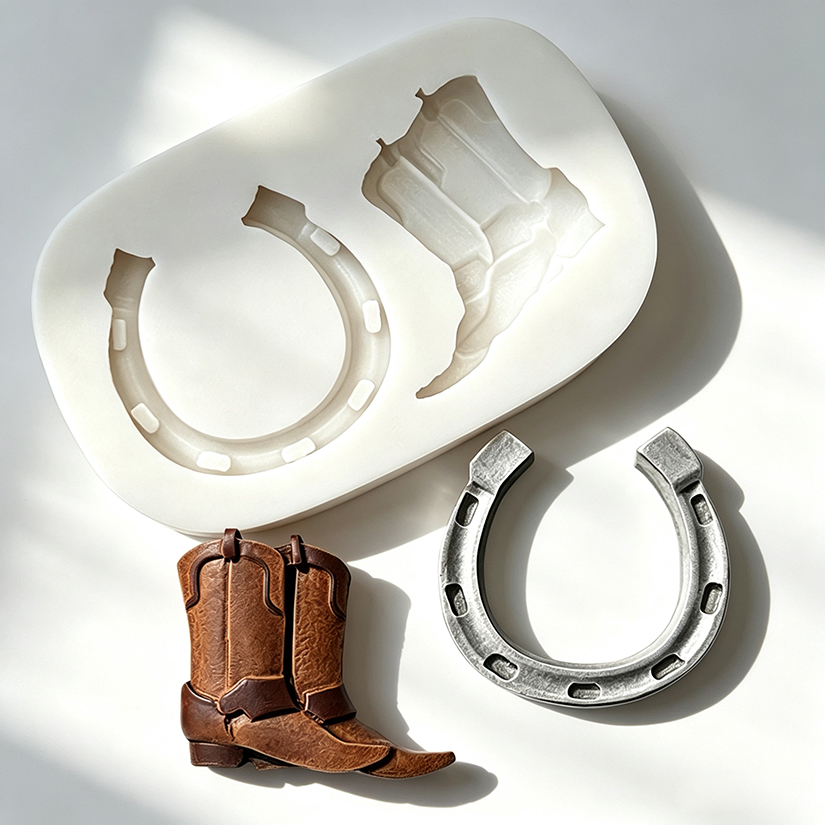카우보이 부츠 말굽 모양 실리콘 설탕 공예 몰드 초콜릿 - Horseshoe Game Set 리뷰 및 가격