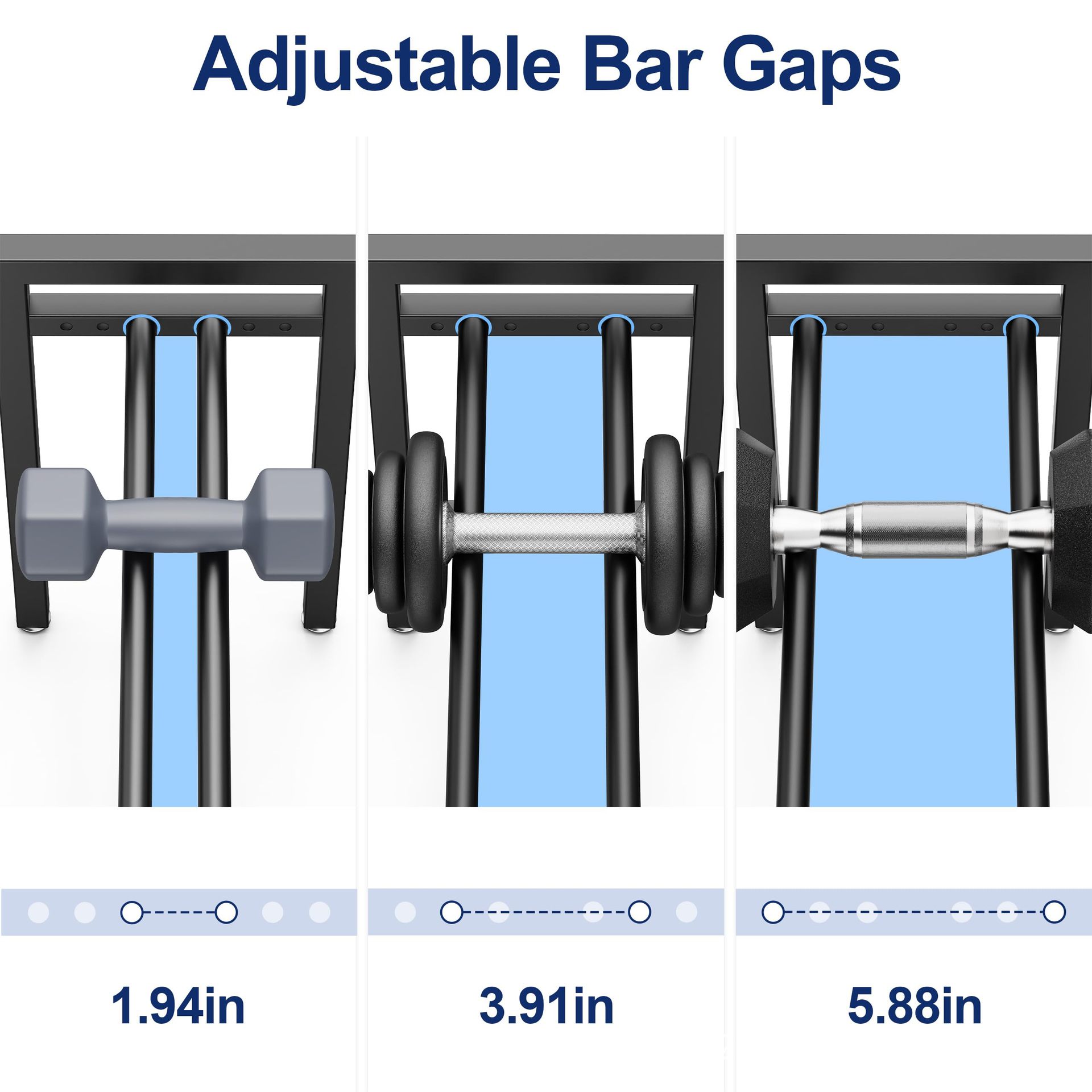 조절 가능한 금속 덤벨 랙, 홈짐용 덤벨 및 케틀벨 보 - Sports Equipment Storage Rack 리뷰 및 가격