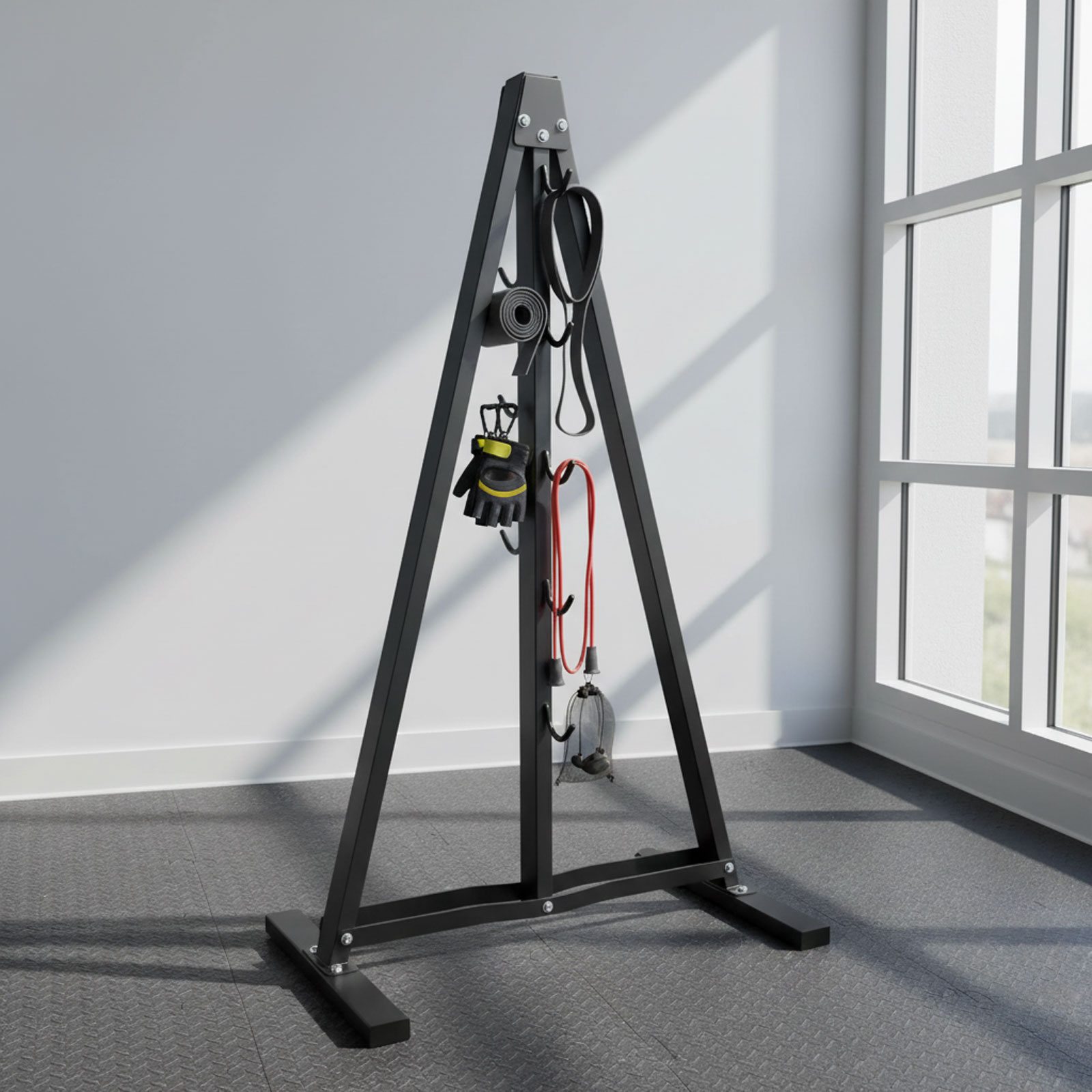 랫풀다운 바 정리대(후크 포함) 홈짐 보관 랙, 랫 어 - Sports Equipment Storage Rack 리뷰 및 가격