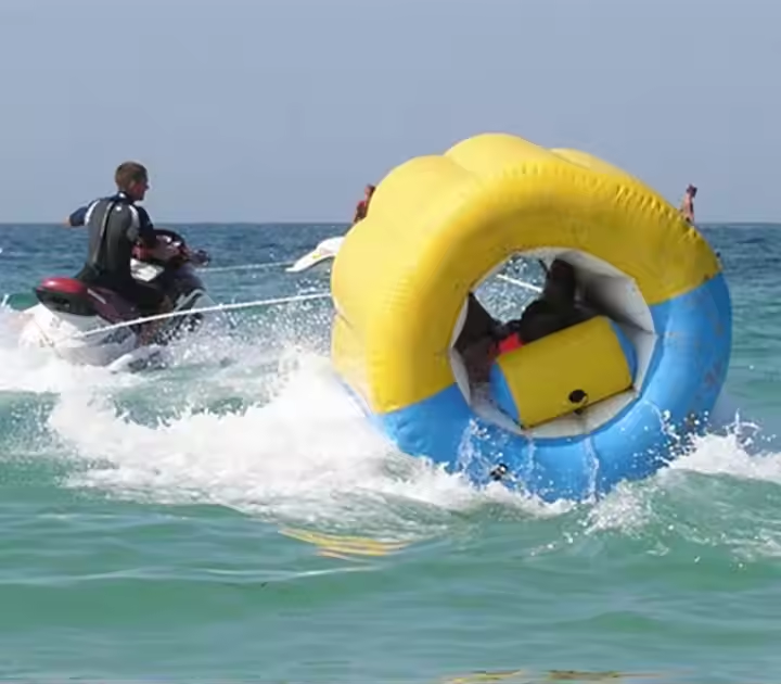 물놀이용 풍선 바프볼 튜브, 수상 스키 놀이 장비, 견 - Sports Equipment That Starts With A 리뷰 및 가격