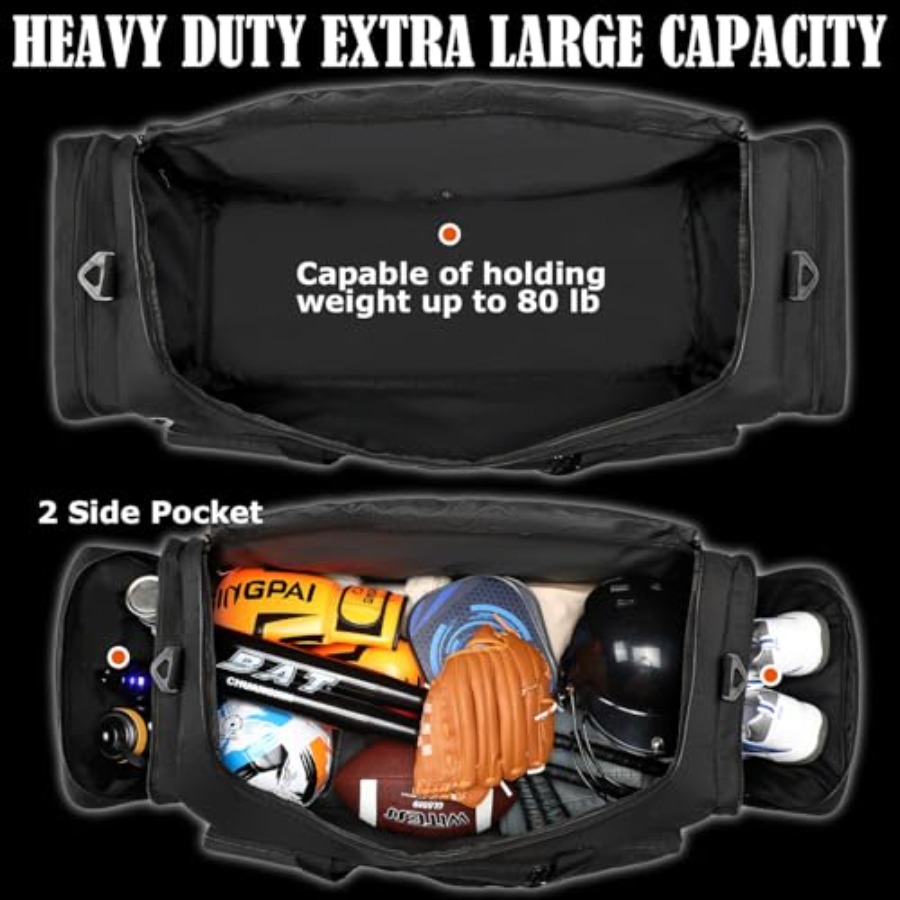 130L 초대형 남성용 더플백, 신발 수납공간이 있는  - Xl Sports Equipment Bag 리뷰 및 가격
