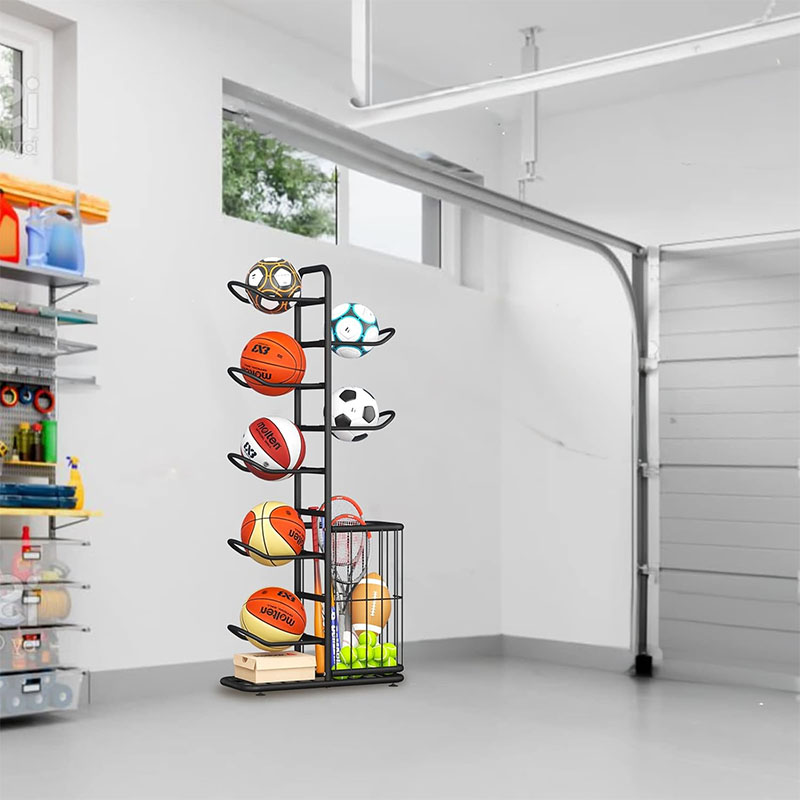 스포츠 공 보관 랙 농구 배드민턴 배구 독립형 스포츠  - Sports Equipment Storage Rack 리뷰 및 가격