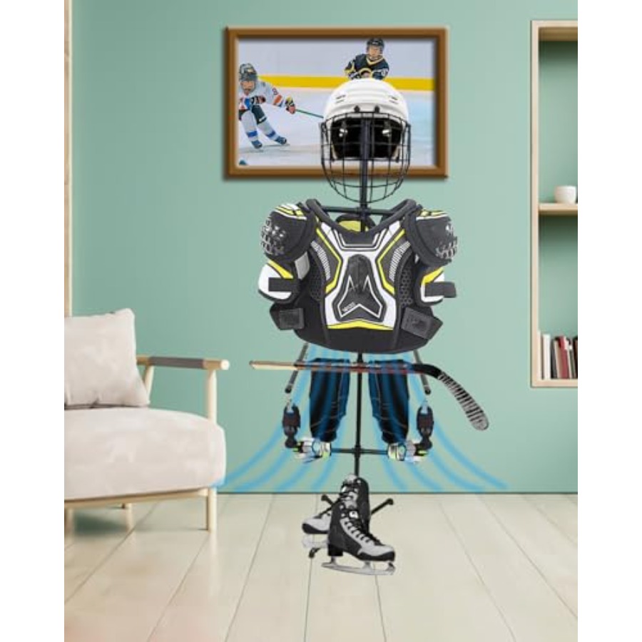 하키 장비 건조대, 헤비 듀티 금속 스포츠 하키 장비  - Sports Equipment Drying Rack 리뷰 및 가격