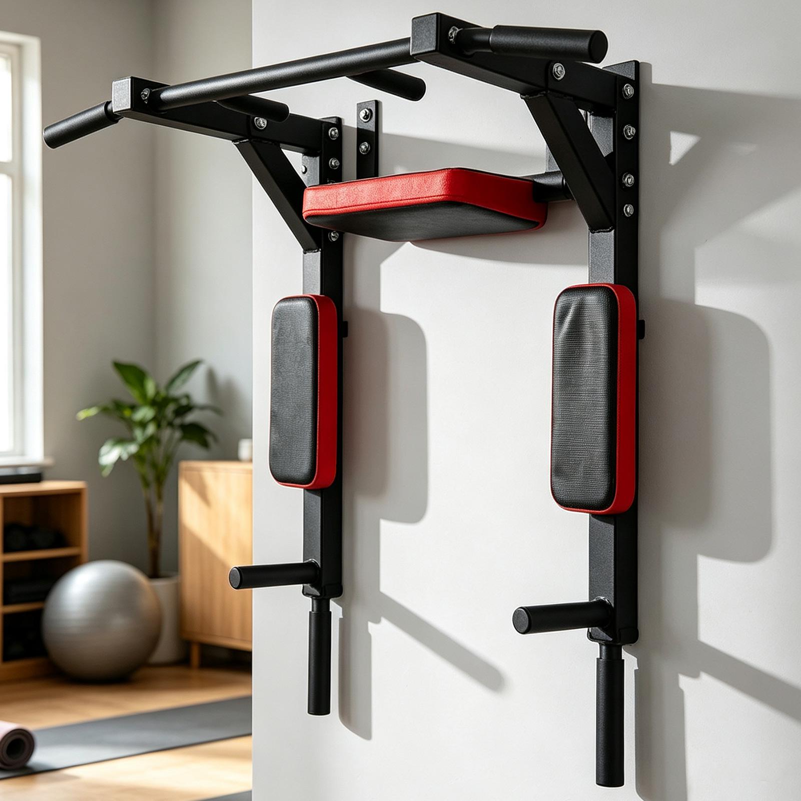 벽걸이형 풀업바 피트니스 수평바 다기능 딥스테이션 (아 - Sports Equipment Home 리뷰 및 가격